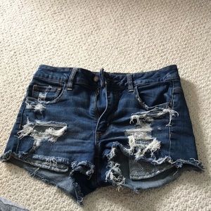 American Eagle High-Rise Jean Shorts!